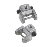 Harewtwy 2 Pezzi Kit di Conversione Porta Lame per da Traforo Adattatore Perno Porta Superiore/Inferiore In Metallo