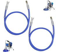 Harewtwy 247338 Tubo di Frusta Ad Aria Aria 4 Piedi 3/16 "Spruzzi di Flessibile Sostituzione Della Frusta per Spruzzatori 247338