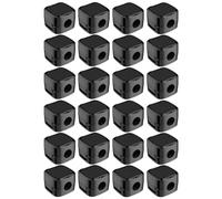 Harewtwy 24PCS Clip Magnetiche per Organizer per Cavi Gestione Cavi Gestione Cavi Supporto per Avvolgitore per di Ricarica Gancio Montato A Parete Durevole -B
