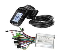Harewtwy 24V 36V 48V 350W 18A Acceleratore A Pollice Scooter Brushless Sostituzione del Controller Bicicletta Elettrica E-Bike con Pannello Display LCD S886