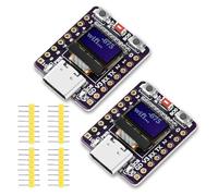 Harewtwy 2pcs per la Scheda di Sviluppo ESP32 C3 per ESP32 Mini con Display OLED da 0,42 "Supporta WiFi Bluetooth