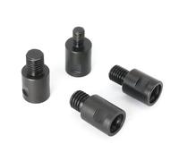 Harewtwy 4 Pezzi M14 M10 5/8 Pollici-11 Adattatore per Smerigliatrice Angolare Convertitore di Filettatura Adattatore Albero Connettore Lucidato per Punte da Trapano A Tazza