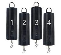 Harewtwy 4Piece Hanging Display Motor Motore Rotante A Batteria Multiuso per la Decorazione del Cortile Della Girandola A