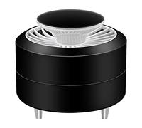 Harewtwy 5V USB Home Mosquito Lamp Lampada da Interno Elettronica Repellente per Zanzare Anti Insetto Bug Zapper Trap Lampada Un Luce UV, Nero