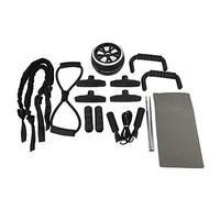Harewtwy AB Wheel Roller Jump Rope Resistance Bands Push Up Bar Rack Esercizi Addominali Attrezzature per L'Allenamento Allenamento della Presa Muscolare