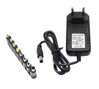 Harewtwy Adattatore di Alimentazione AC 100V-240 V DC 6V 2A Caricatore Adattatore Adattatore DC Convertitore con 8PC Connect, Plug UE
