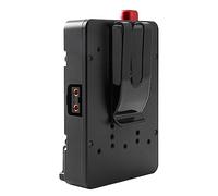 Harewtwy Adattatore per Piastra di Alimentazione della Batteria con Attacco V-Lock con D-Tap per Batteria con Montaggio Un V Nano Compatta Tascabile Portatile