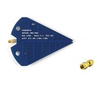 Harewtwy Antenna Periodica Log HT5 1,3-10GHz Ad Alto Guadagno 6-9dBi 50Ohm Antenna di Test A Banda Larga per VHF UHF SHF Beidou GPS