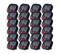 Harewtwy Bulk 24 Pezzi Digital Kitchen Timer Magnetica Magnetica Grande Schermo Forte ON/off Switch Minute Conte