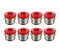 Harewtwy CONNETTORI CONNETTORI 8PCS Pneumatic 2X4 PTFE TUSCO Passaggio PERCHITÀ QUAST COLPE 1,75 mm Kit di Estrusore Hotetend del 3D Parti della Stampante 3D