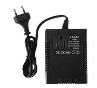 Harewtwy Convertitore di Tensione da 300 W Trasformatore da 220 V a 110 V Trasformatore di Tensione in Discesa Convertitore di Tensione Adattatore da Viaggio Spina Europea