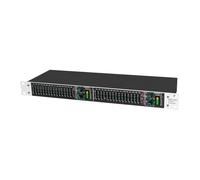 Harewtwy EQ215S Equalizzatore Grafico A 15 Bande Bilanciato Dual Professional Audio Processor per Performance in Studio/Live Connettore EU