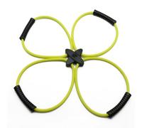 Harewtwy Kit di Fasce di Pilates Reformer Attrezzatura per Il Fitness A Casa per L'Allenamento Totale del Corpo - Aiuta A Colpire I Muscoli, Tonificarli,Giallo