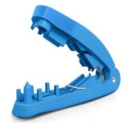 Harewtwy Lo Strumento di di Rete RJ45 4 In 1 con Funzioni di Taglio, Stripping, Decollamento di Raddrizzamento Si Applica al STP/UTP.Blu