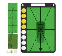 Harewtwy Mat di Golf Practice per Funzionalità di Rilevamento 'Oscillazione, Feedback del Percorso e Tappetino da Impatto Che Colpisce Il Golf Adatto per L'Uso Interno/Esterno