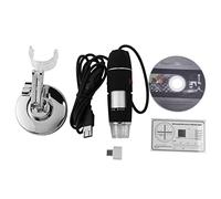 Harewtwy Microscopio Digitale USB Fotocamera per Microscopio Portatile 40X-1000X per Studenti Ingegneri Biologia Osservazione Microbiologica
