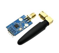 Harewtwy Module Transceiver Wireless CC1101 con Antenna SMA Modulo Trasmettitore Wireless per la Comunicazione A Lungo Raggio A 433 MHz - 1 Set