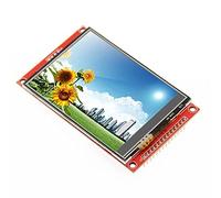 Harewtwy Modulo LCD SPI da 3,2 Pollici Modulo TFT RGB 65K Un Colori 240X320 ILI9341 Occupa Almeno 4 IO 3,3 V (con Touch MSP3218)