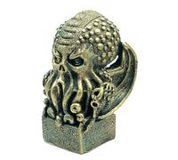 Harewtwy Ornamenti di Halloween in Giallo Antico, Statue Mitiche Crusu, in Resina