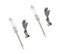 Harewtwy Piedino Regolabile per Cerniere Invisibili Piedini Unilaterali per Cerniere per Macchine da Cucire Industriali A Punto Annodato Ad Ago Singolo