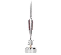 Harewtwy Pinzette per Saldatura con Staffa Universale Utensile Manuale Pinze per Saldatura A Rimbalzo A Bocca Dritta Pinzette per Terzo Puntatore con Base Resistente Facile da Usare