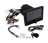 Harewtwy Player Multimediale Marino 5 Pollici Bluetooth Impermeabile FM AM AUX per Barca ATV Utv Golf Cart