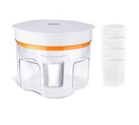 Harewtwy Rimozione di Resina Macchina Rimuovi di Resina con Camera Sottovuoto per Resina Arancione Spina UE