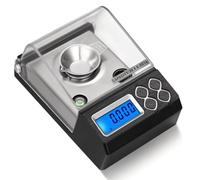 Harewtwy Scale di Gioielli Elettronici Scala Milligramma 50G 0,001 G Conteggio Digitale di Precisione Portatile