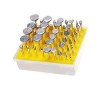 Harewtwy Set di Frese per Smerigliatura con Testina Diamantata da 50 Pezzi per Accessori di Ricambio per Smerigliatura Elettrica per Utensili Rotanti