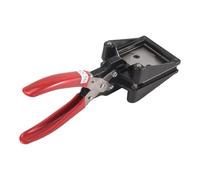 Harewtwy Taglierina Portatile per Foto di Passaporto da 1 Pezzo, 2x2 Pollici, Fustellatrice per Foto In Metallo Nero, Taglierina per Foto, per Ufficio, Famiglia