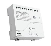 Harewtwy Tuya Smart Wifi Modulo Interruttore Motore 433 Radio Remote Control 4CH Relè un Impulsi per Home, 4CH AC85-250V