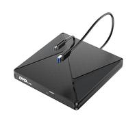 Harewtwy unità CD/Dvd Esterna, unità Rom Portatile per Masterizzazione di Lettori Dvd, unità Disco Esterna per Masterizzatore CD per Laptop Desktop,