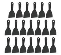 HARFINGTON 20 raschietti per stucco, larghezza 10,2 cm, in plastica flessibile, per stucco e vernice, per nastrare cartongesso, spalmare, pittura, graffio, nero