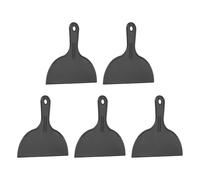 HARFINGTON 5 raschietti per stucco, larghezza 20,3 cm, in plastica flessibile, per stucco e vernice, per nastrare cartongesso, spalmare, dipingere, graffiare, nero