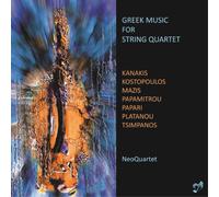 Hari Kanakis NeoQuartet: Greek Music for String Quartet (CD) Album