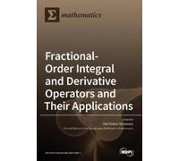 Hari Mohan Sriv Fractional-Order Integral and Derivative Oper (Copertina rigida)