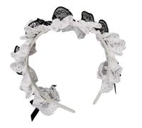 Hariband Elasticizzato Alla Parrucchino in Pizzo Alla in Tessuto Puntelli Per Copricapo Regalo Perfetto Per I Suoi Eleganti Abiti Hariband