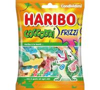 HARIBO CARAMELLE GOMMOSE ASSORTITE 12 BUSTE DA 90/100gr (COCCODRI FRIZZI)