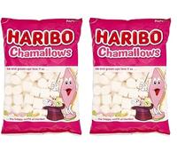 Haribo Chamallows Barbecue, Caramelle Marshmallow, Senza Glutine, Ideali per Feste e Dolci Momenti di Relax - 1kg (Confezione da 2)