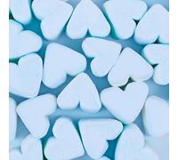 Haribo Chamallows Blue, Caramella Marshmallow a Forma di Cuore, Colore Blu, Ideale Come Regalo e Baby Shower - 1kg