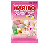 Haribo Chamallows Mallow Mix, Caramelle Marshmallow, Senza Glutine, Ideali per Feste e Dolci Momenti di Relax - 150gr