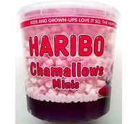 Haribo Chamallows Minis Pink & White Tub - 1 x 475gm
