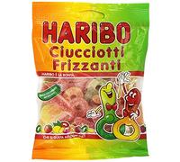 Haribo - Ciucciotti Frizzanti, Caramelle Gommose al Gusto di Frutta , 100 g - [confezione da 4]