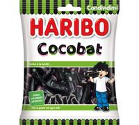 Haribo Cocobat, Caramelle Gommose Ripiene, Gusto Liquirizia, Ideali Per Feste E Dolci Momenti Di Relax - 265gr