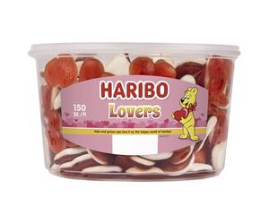 HARIBO-Cuori d'amore gomma da masticare/Cuori di gomma alla frutta-1 scatola da 150 pezzi