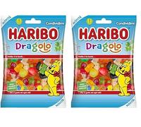 Haribo Dragolo, Caramelle Gommose, Gusto Frutta, Ideali Per Feste E Dolci Momenti Di Relax - 160gr (Confezione da 2)