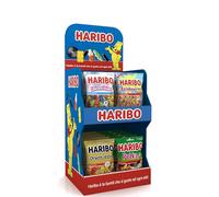 Haribo Espo da Banco 40 Buste 80gr, Caramelle Gommose Gusto Frutta, Ideali Per Feste e per il tuo Bar/Ristorante