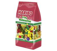 Haribo Frohe Weihnachten, Caramelle Gommose A Forma di Oggetti Natalizi, Gusto Frutta, Ideale Come Regalo Per Natale - 300gr
