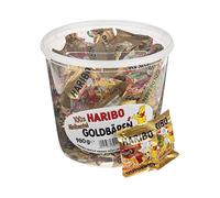 Orsetti d'oro Haribo 100 mini sacchetti, 1 confezione (1 barattolo da 1000 g)