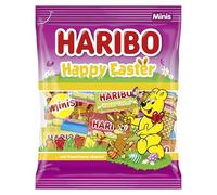 Haribo HAPPY EASTER, Caramelle Gommose Tema Pasqua, Gusto Frutta, 250g
